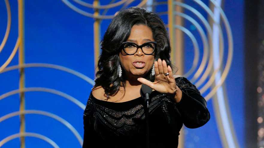 Oprah speech stirs presidential run speculation