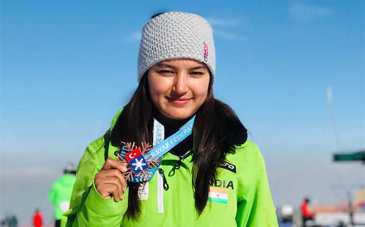 This Manali Girl Has Won India's First Ever International Medal In Skiing, The Country Is...