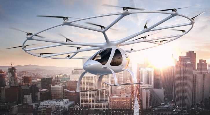 Volocopter's Flying Taxi At CES 2018 Truly Makes It Feel Like We're Living The Future