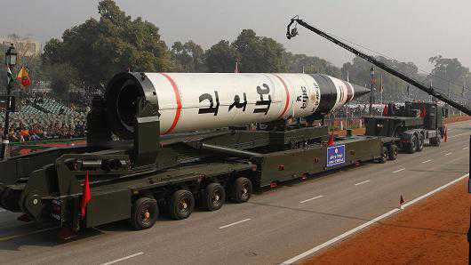 India successfully test-fires a nuclear-capable intercontinental ballistic missile