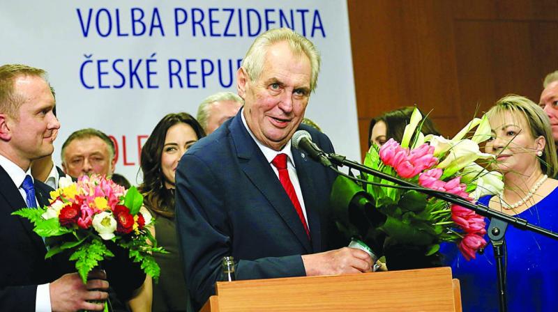 Pro-Russia incumbent wins Czech presidential election