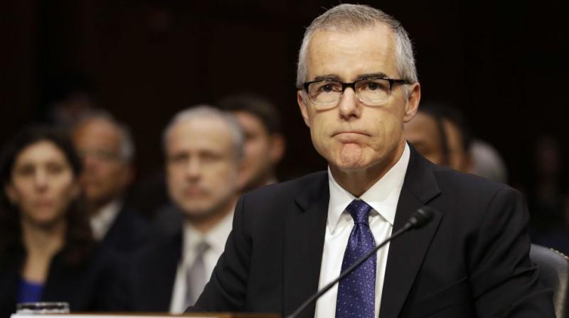 FBI deputy director McCabe, criticised by Trump, steps down