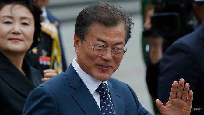 South Korea's Moon Jae-in to speak in Singapore on vision for peace on Korean Peninsula