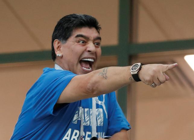 FIFA condemns Maradona comments on England-Colombia referee