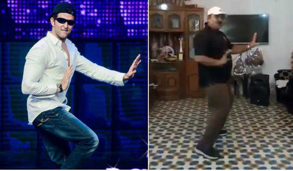 Dancing Uncle Grooves On ‘Kaho Naa Pyaar Hai’ & As Expected The Video Goes Viral. AGAIN!