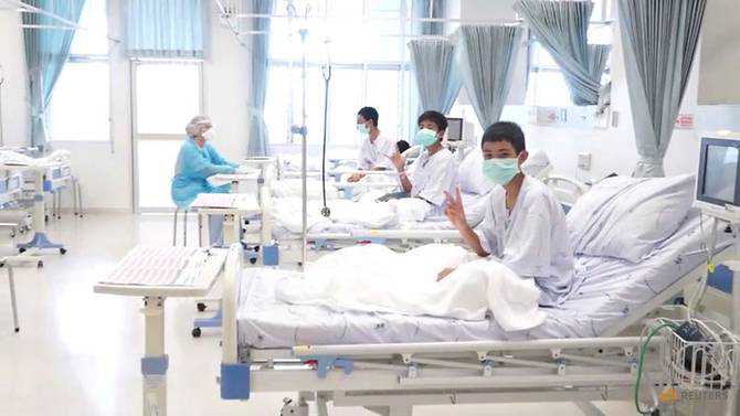 Thailand's cave boys to be discharged from hospital on Thursday
