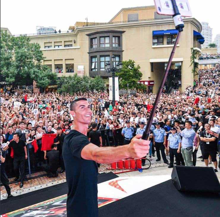 Cristiano Ronaldo's trip to Beijing fuels Chinese passion for soccer