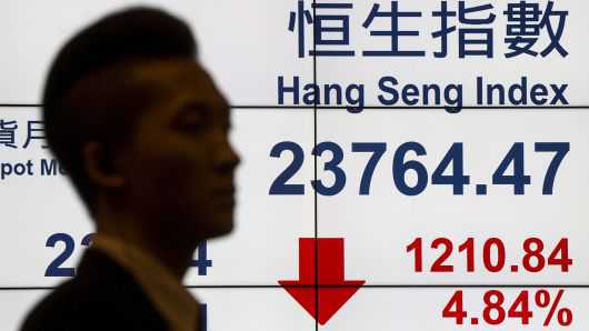 Hong Kong stocks can't escape US-China trade war's 'very long shadow'