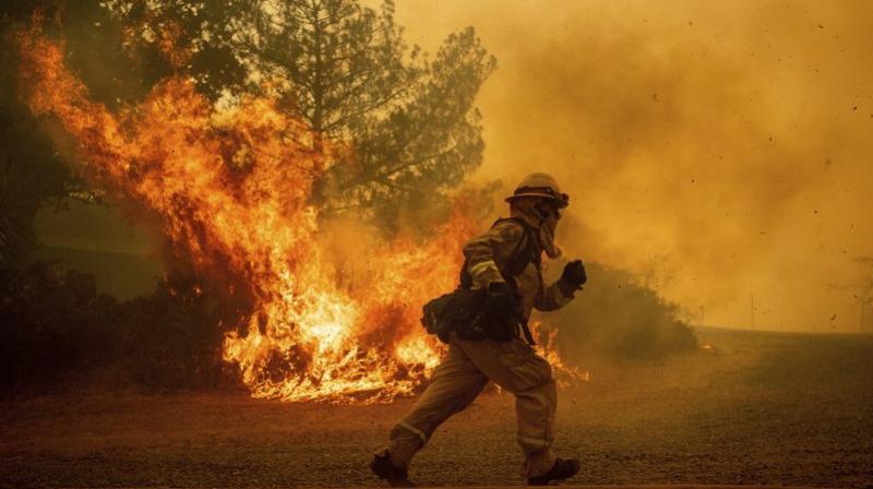 California wildfires: Twin blazes become largest in state history