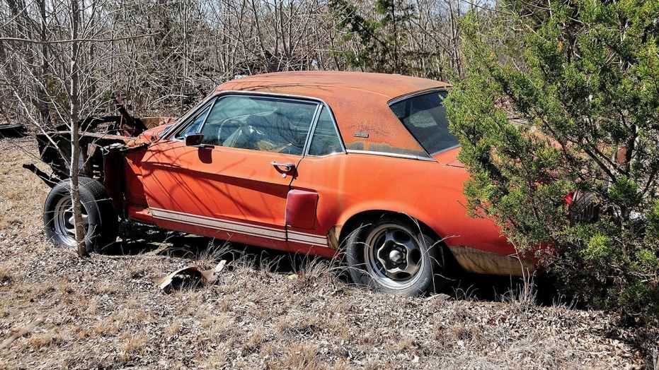 'Little Red' 1967 Ford Mustang Shelby GT500 found after 50 years, could be worth millions