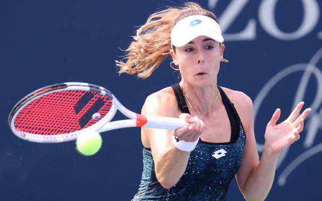 U.S. Open apologizes for 'sexist' code violation after Alize Cornet removes her shirt
