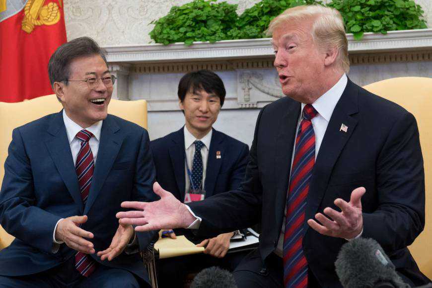 Trump, Moon to meet in NYC in late Sept.