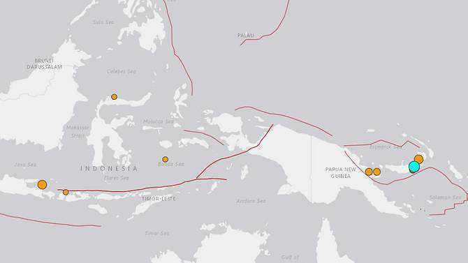 Tsunami threat cancelled after 7.0-magnitude quake hits Papua New Guinea