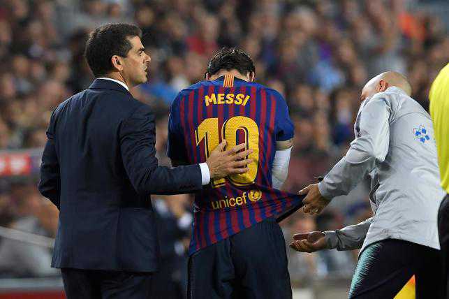 Messi injury discolours Barca victory