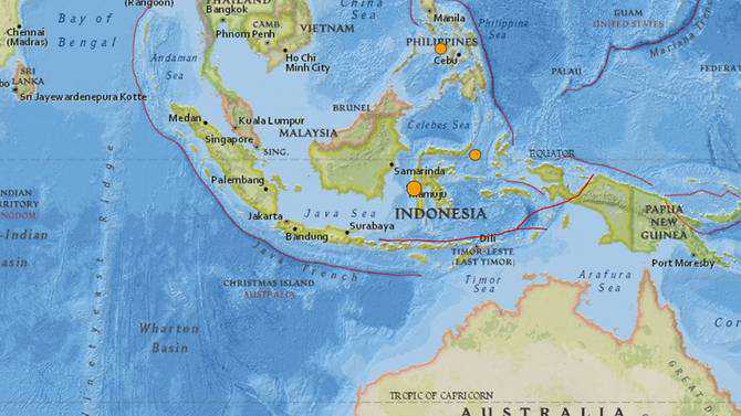 Shallow 5.1-magnitude quake strikes Indonesia's Sulawesi
