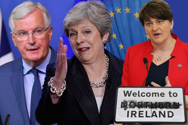 May, DUP at odds over Brexit