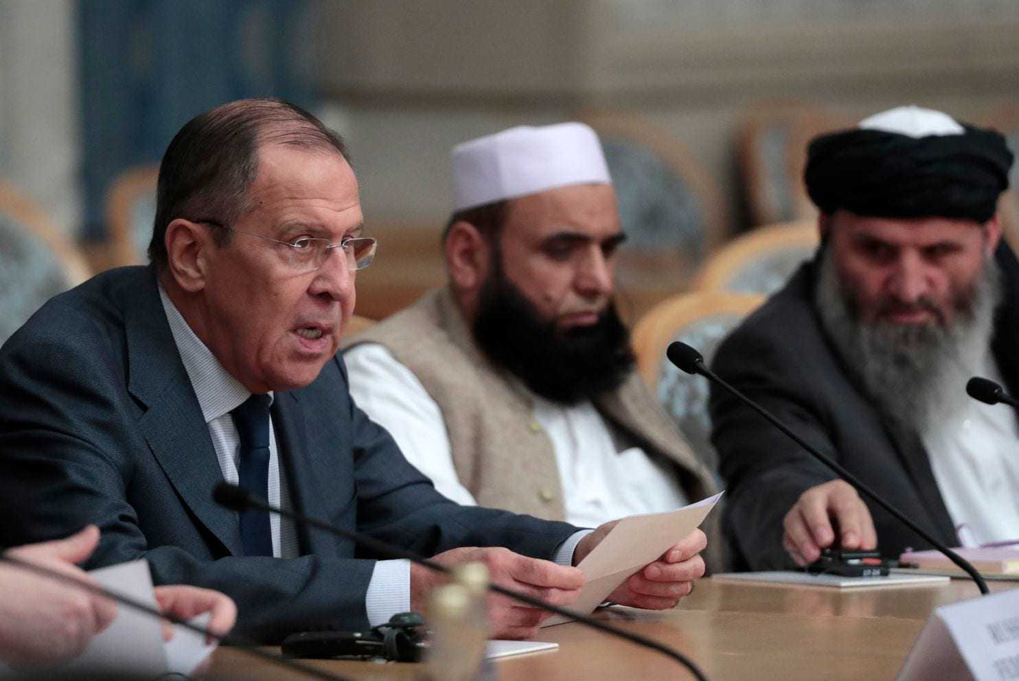 Moscow hosts peace talks with Taliban