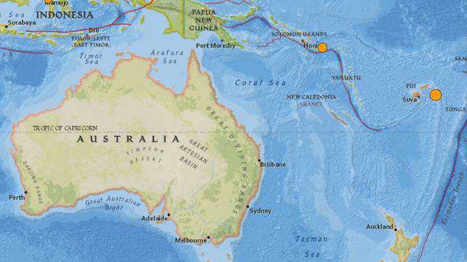 Strong undersea quake off Fiji, but no tsunami