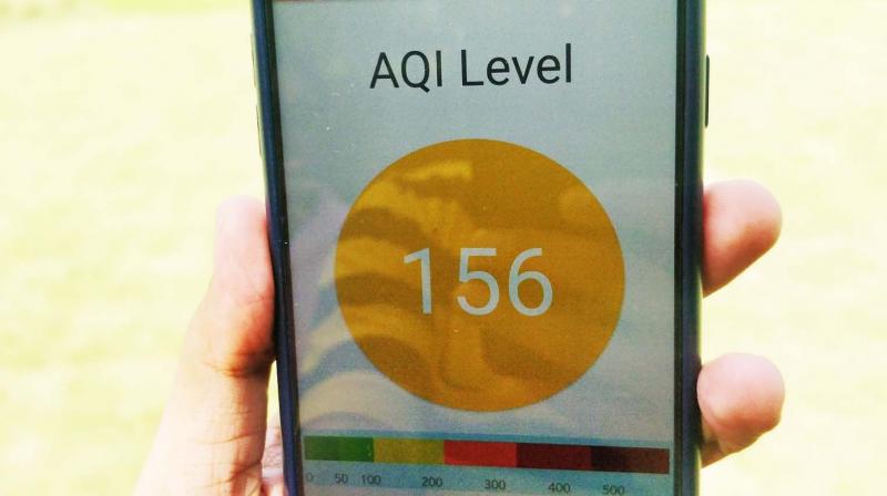An app to check your air quality