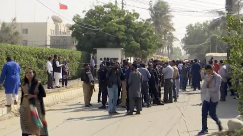3 terrorists who attacked Chinese consulate in Karachi killed: report