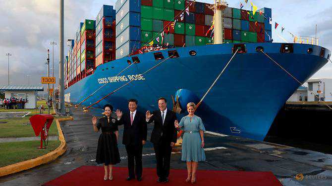 Panama, China sign accords on Xi visit after diplomatic ties start