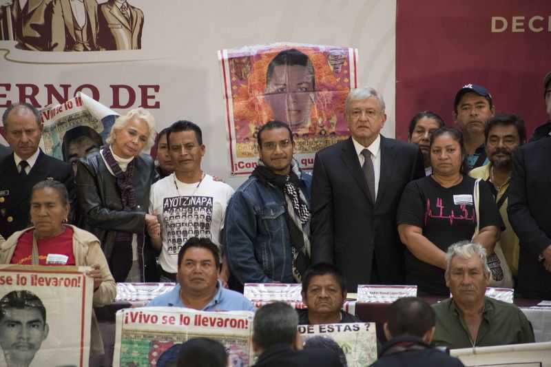 Lopez Obrador pledges change, probe on missing students case