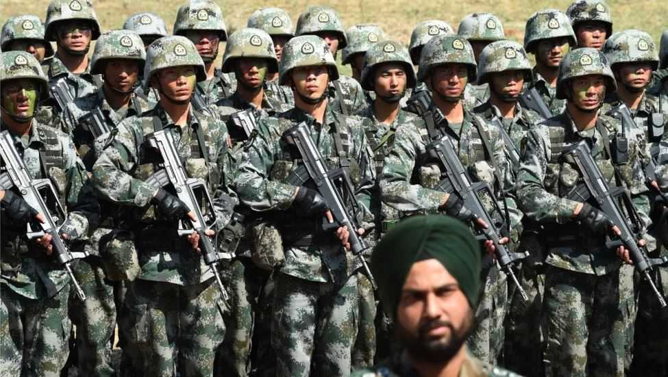 Rivals China and India count down to joint military drill