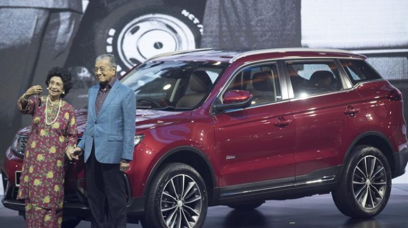 Malaysia’s Proton launches 1st SUV with China’s Geely
