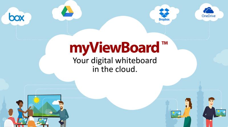 ViewSonic introduces myViewBoard, a digital whiteboard in the cloud