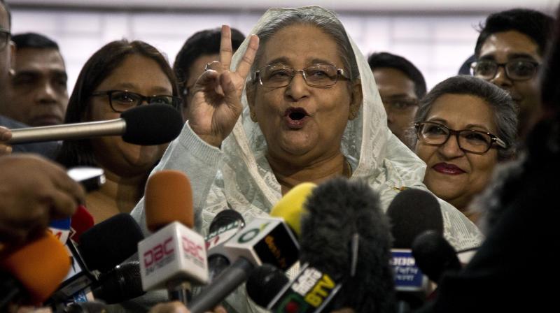 Landslide win for Sheikh Hasina in Bangladesh; Oppn rejects 'farcical' polls
