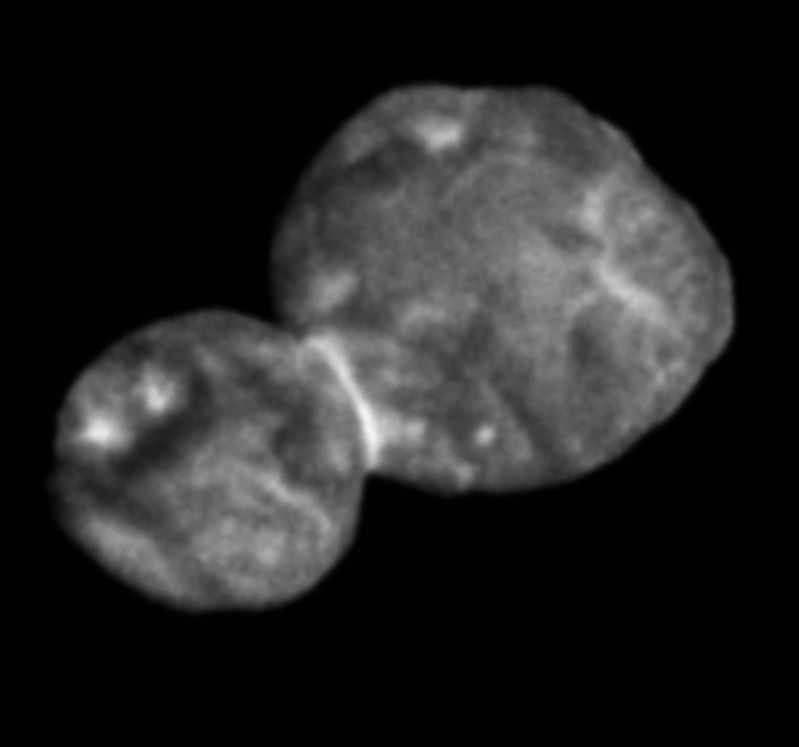 Scientists show off space snowman Ultima Thule in 3-D