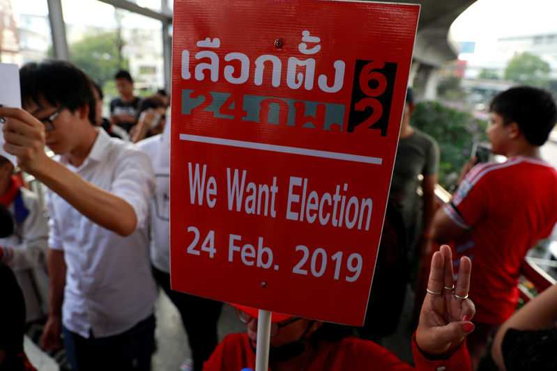 Thai protesters to govt: Don’t delay election