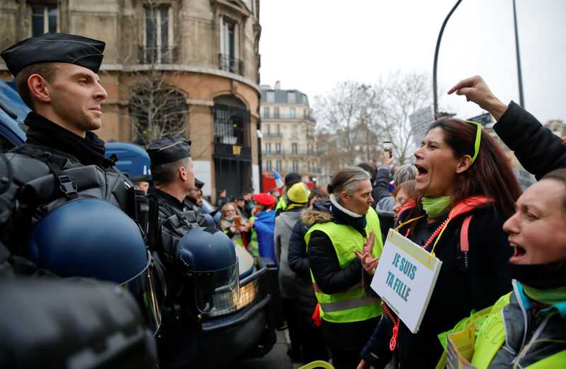 Macron reeling as hard stance against yellow vests backfires