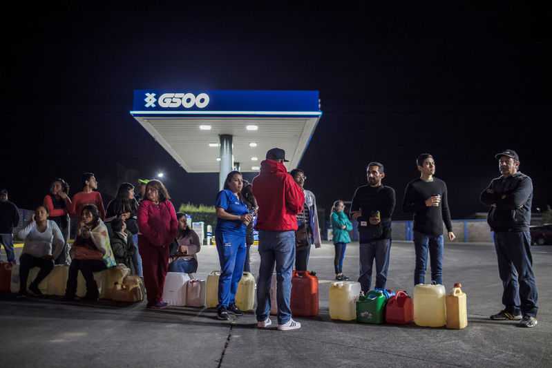 Mexico president says fuel crackdown working