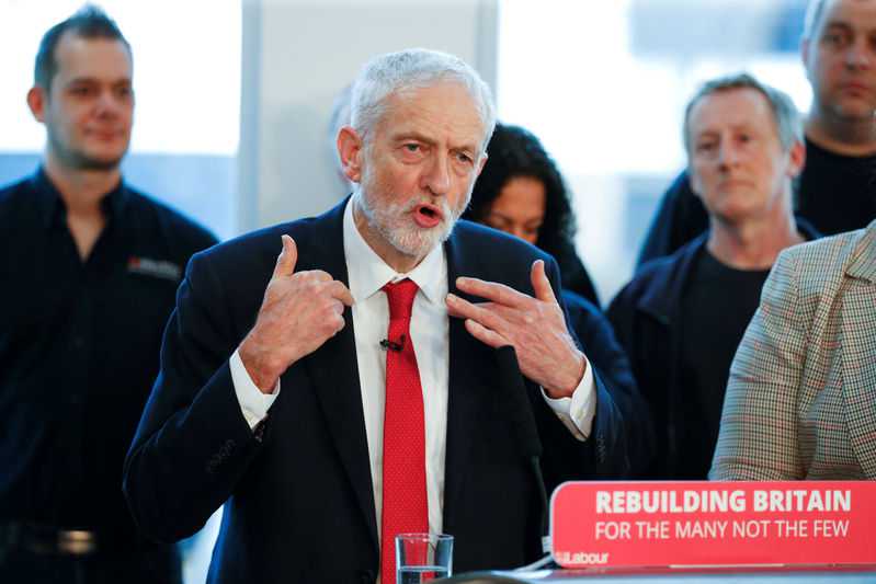 U.K. opposition leader calls for general election
