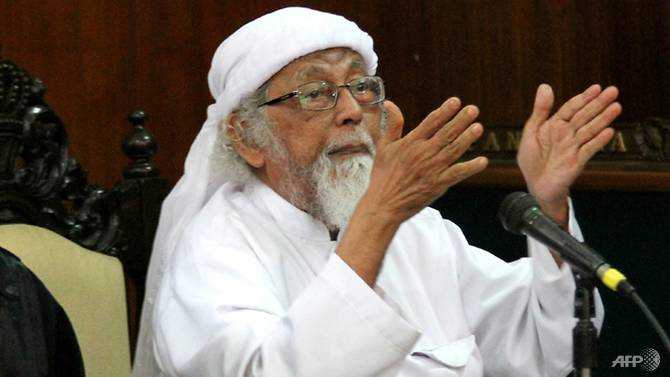 Radical cleric behind Bali bombing to be freed from prison