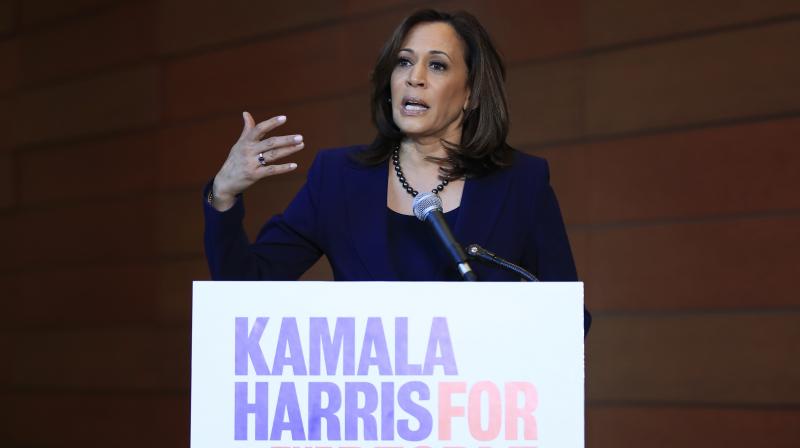 First Indian-origin US senator Kamala Harris to run for president in 2020