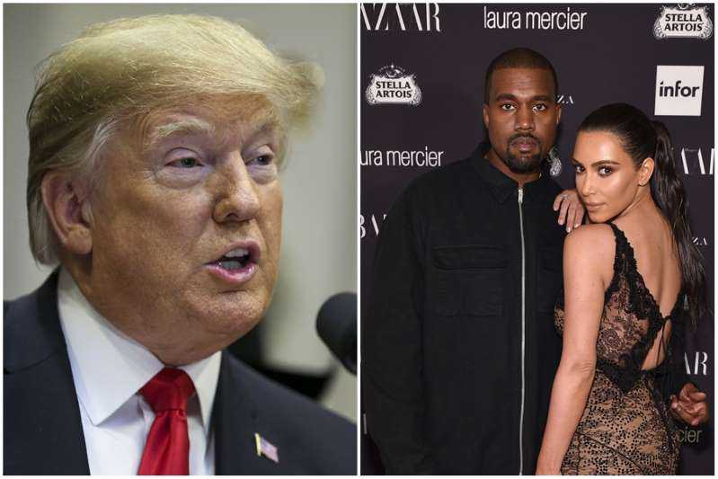 Kim Kardashian and Kanye West to name fourth child Trump West?