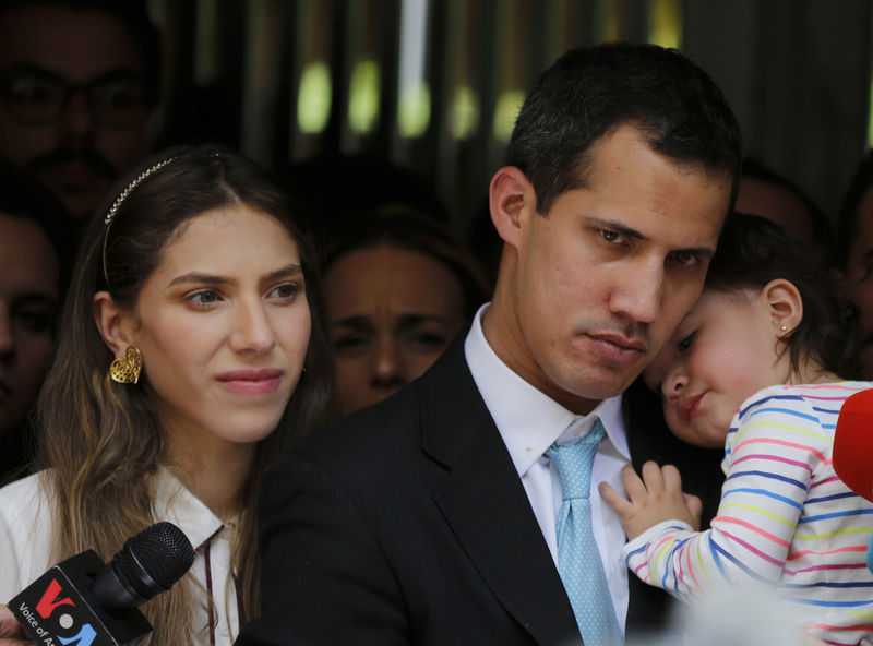Guaido tells Venezuela police to stay away from his family