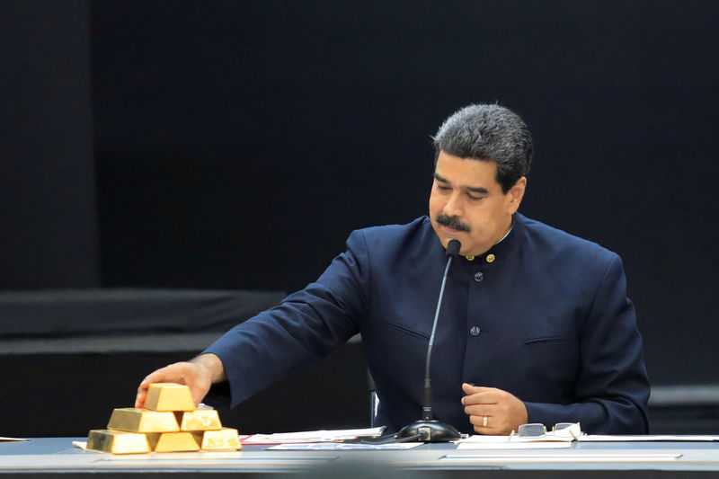 Maduro bid to move $850 mil. in gold overseas thwarted
