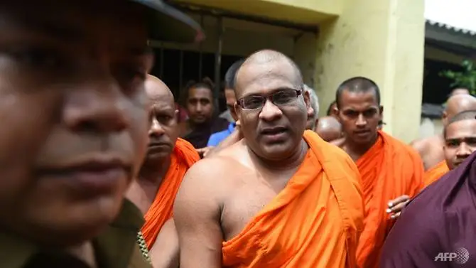 Sri Lanka keeps firebrand Buddhist monk behind bars