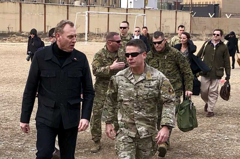 Top Pentagon official in Afghanistan amid push for peace