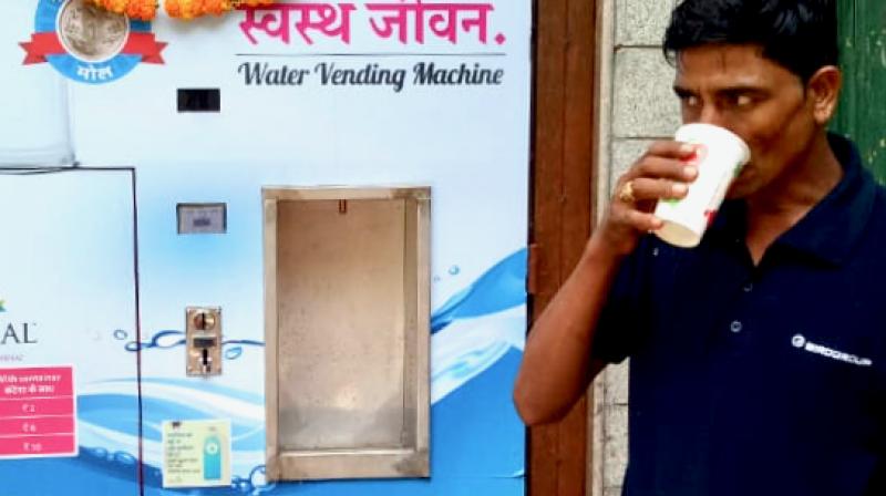 Now get water from ATM machines