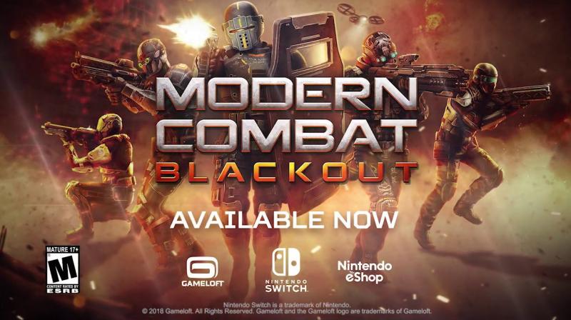 Modern Combat Blackout now on Nintendo Switch