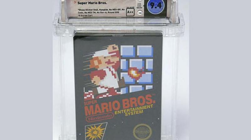 Extremely rare 1985 Super Mario Bros sells for a record USD 100,150