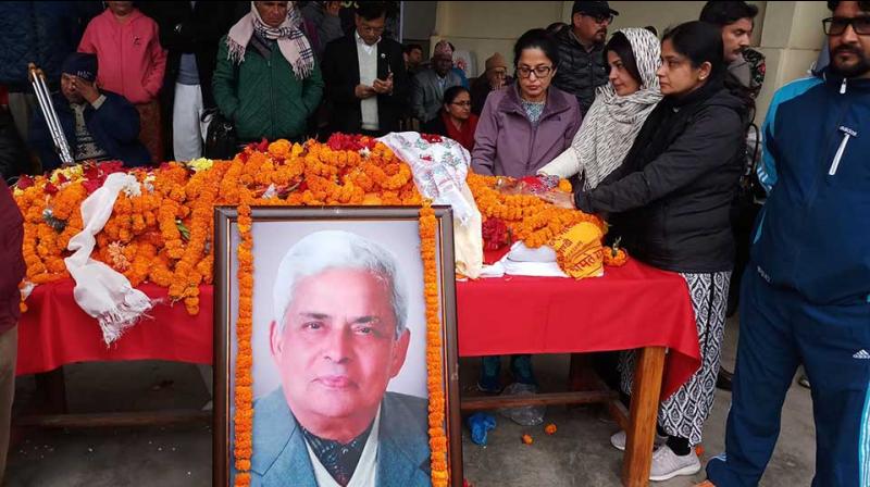 Ex-Deputy prime minister of Nepal Bharat Mohan Adhikari passes away