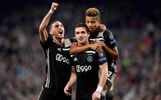 Ajax knock Real out of Champions League