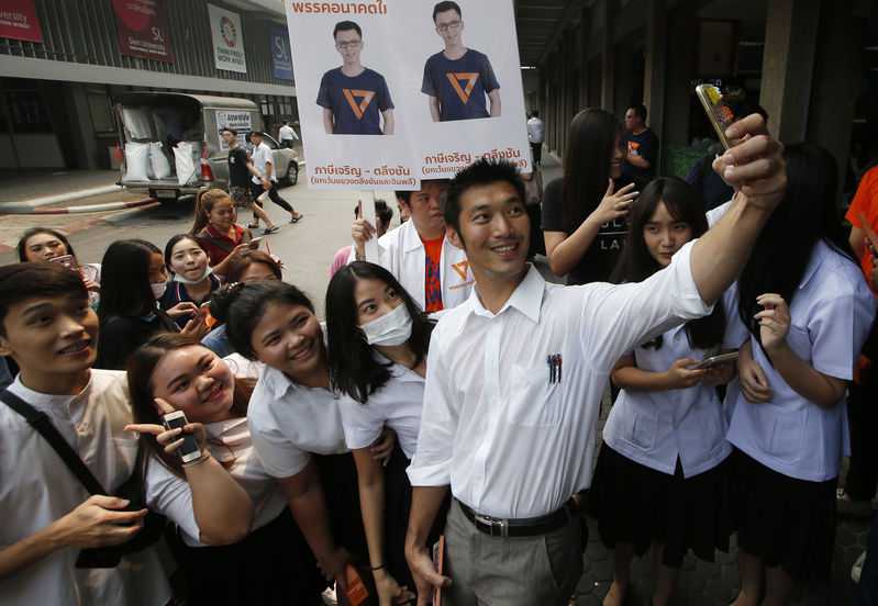 Parties target Thai millennials ahead of poll