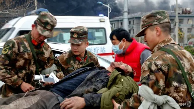 China probes chemical factory blast as death toll rises to 62