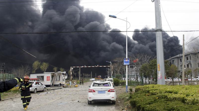Death toll climbs to 64 in one of China's worst industrial blasts in years